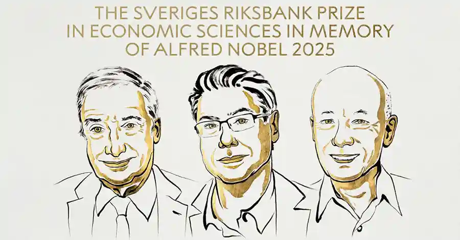 3 Economists Win 2025 Nobel Prize for Groundbreaking Research on Innovation-Driven Economic Growth